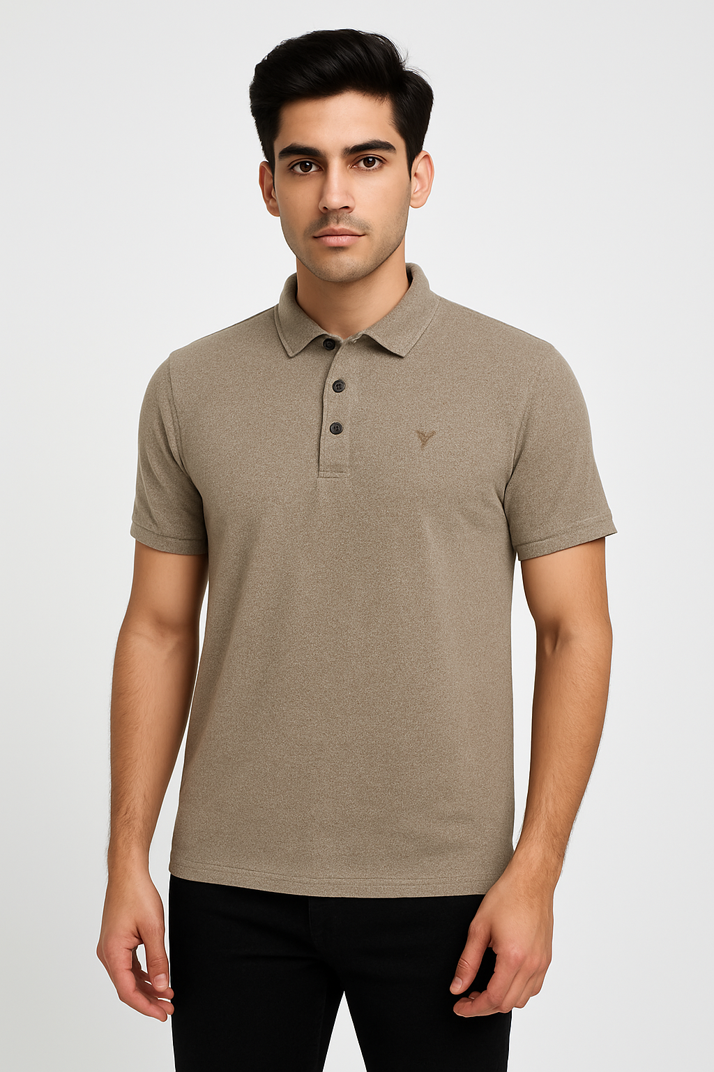 Classic Olive Green Polo T-Shirt for Men