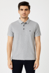 Classic Grey Polo T-Shirt for Men