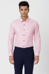 Men’s Solid Light Pink Formal Shirt
