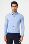 Men’s Light Blue Formal Shirt with Pocket