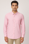 Men’s Black Pinstripe Casual Shirt