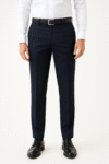 Classic Navy Blue Formal Trousers