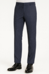 Men’s Navy Blue Slim Fit Formal Trousers – Classic Executive Style