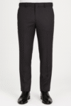 Men’s Jet Black Slim Fit Formal Trousers – Ultimate Classic Elegance