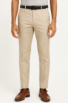 Men’s Classic Slim-Fit Khaki Dress Pants